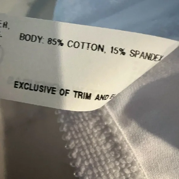 Bali Womens 38C Cotton Classic Support Wire Free Bra White DF3036 New - Picture 7 of 9